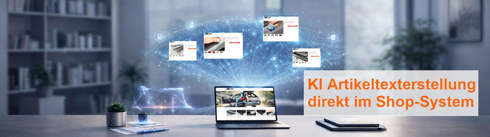 KI im Online-Shop-System Integriert